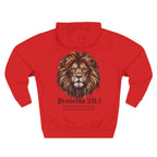 Lion Of Judah - Proverbs 28:1 Men's Hoodie
