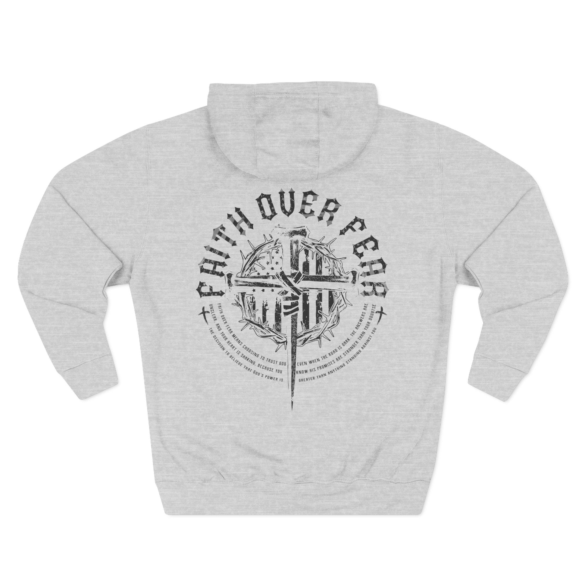 Faith Over Fear Crown of Thorns Hoodie