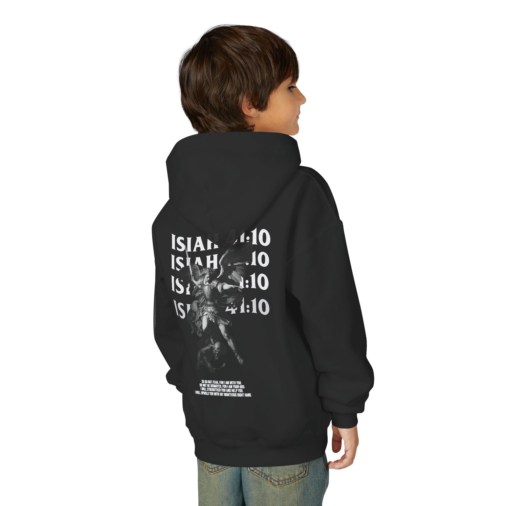 Isaiah 41:10 Fear Not Youth Hoodie