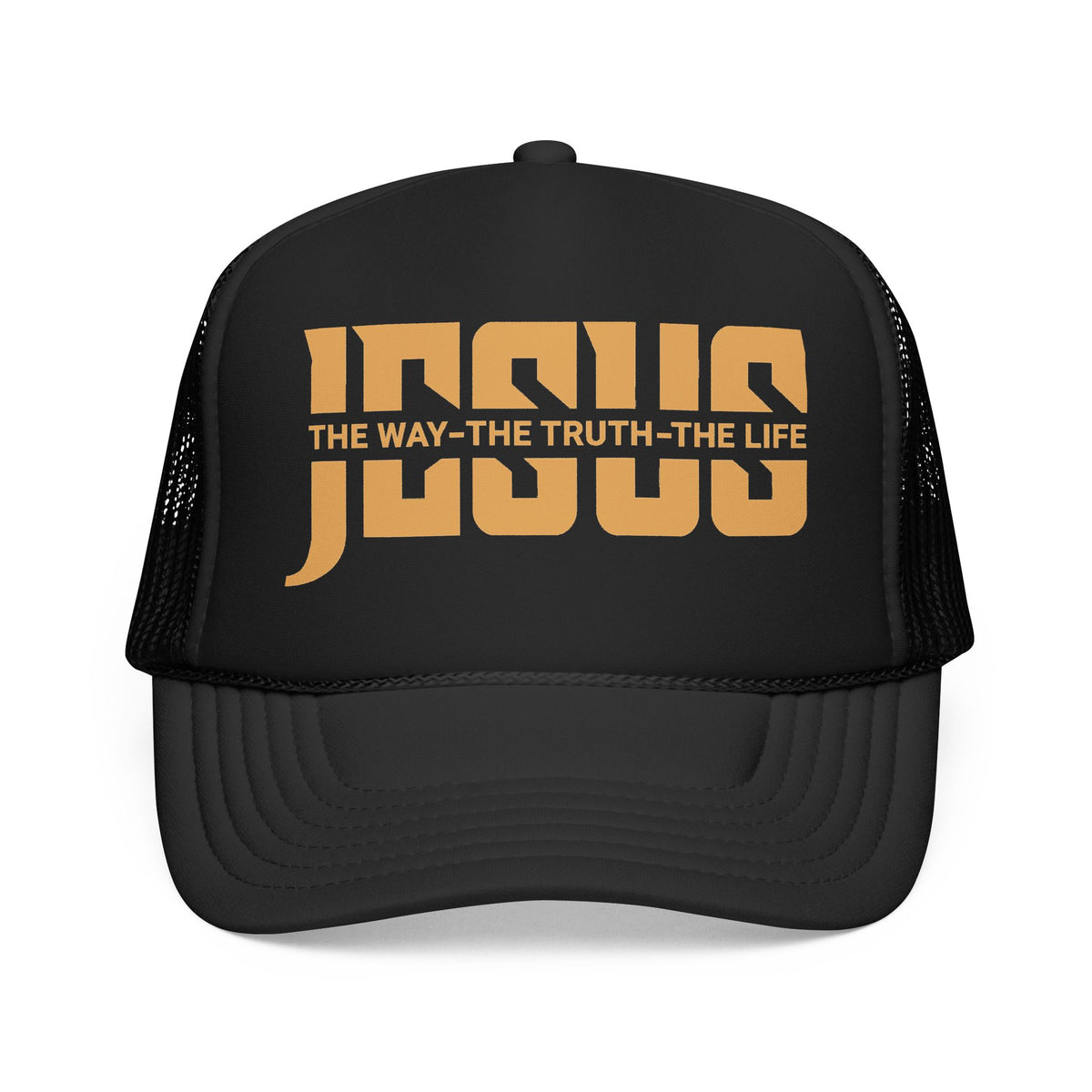 Jesus — The Way, The Truth, The Life" Trucker Hat