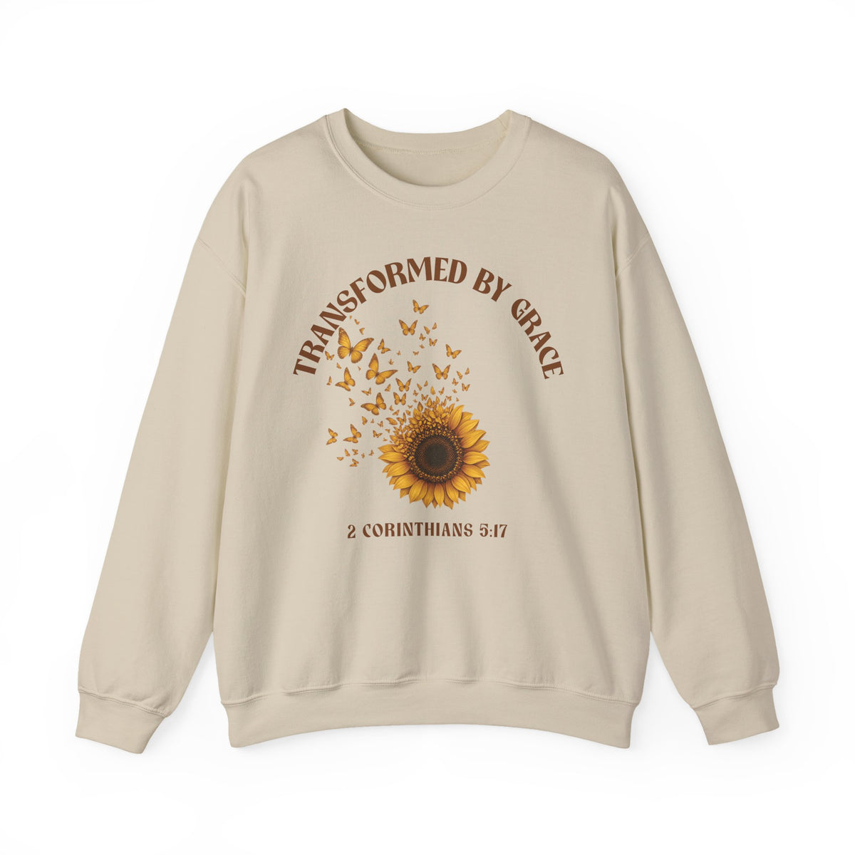 Transformed by Grace Women's Premium Crewneck