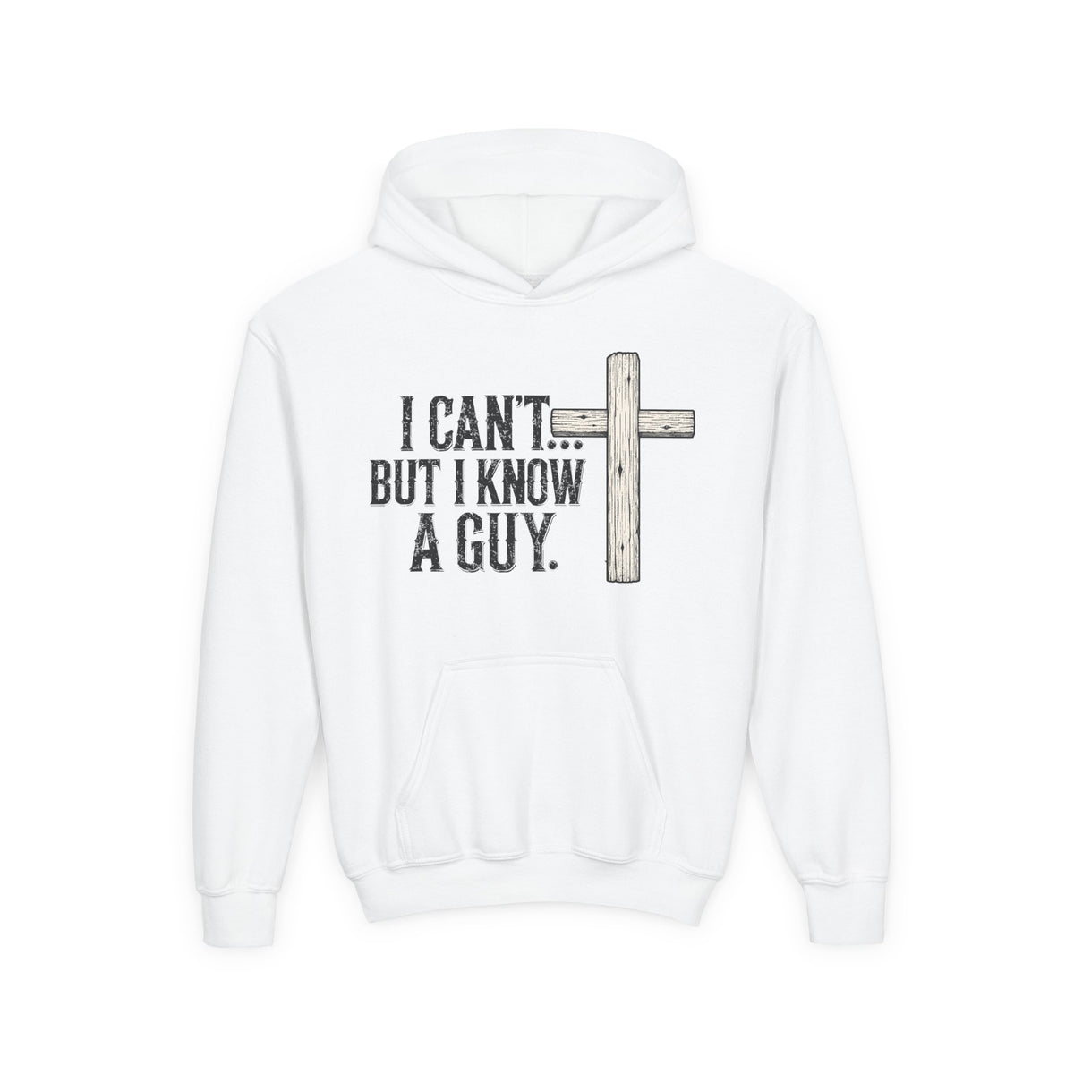 I Can't But Know A Guy Youth Hoodie
