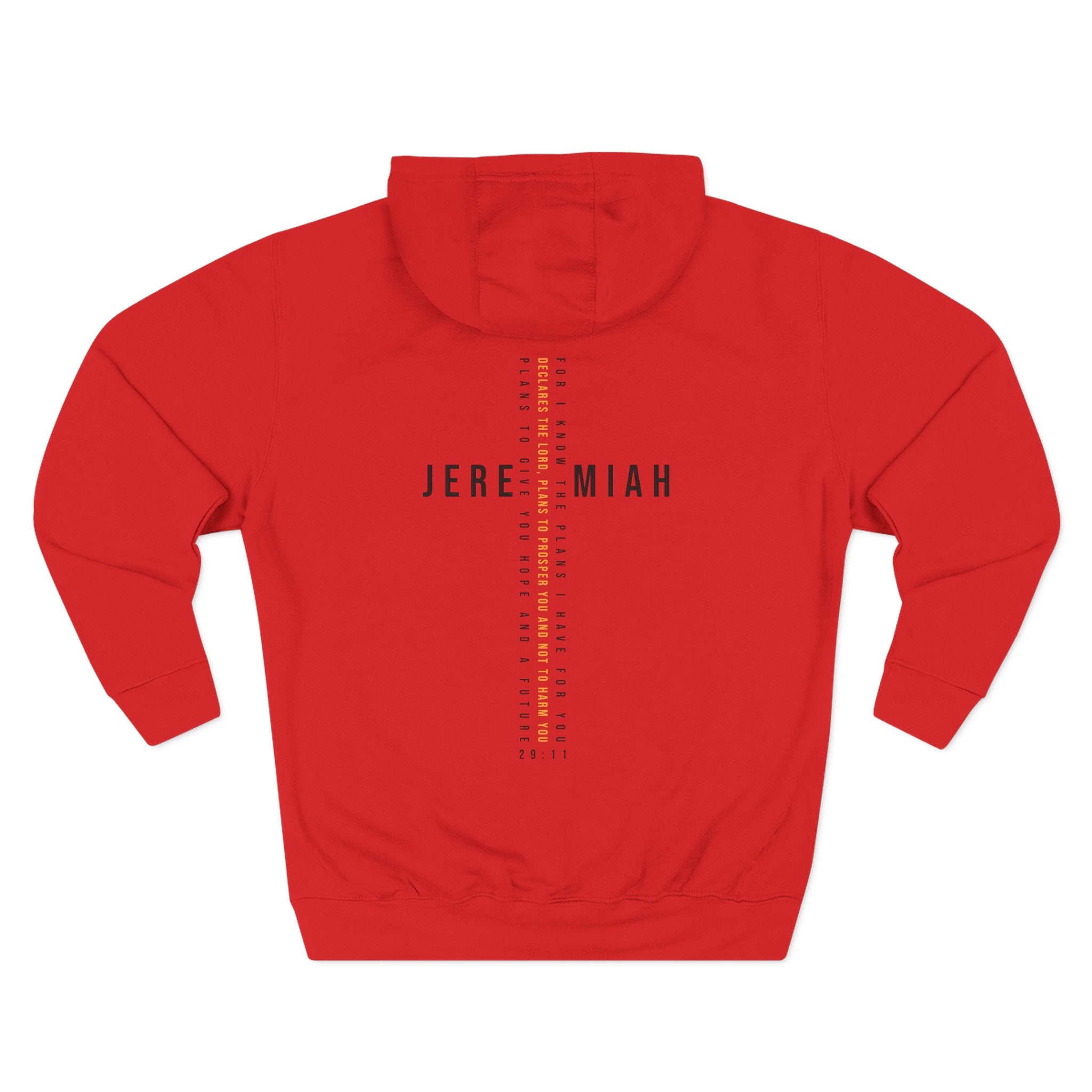 For I know the Plans Jeremiah 29:11 Hoodie
