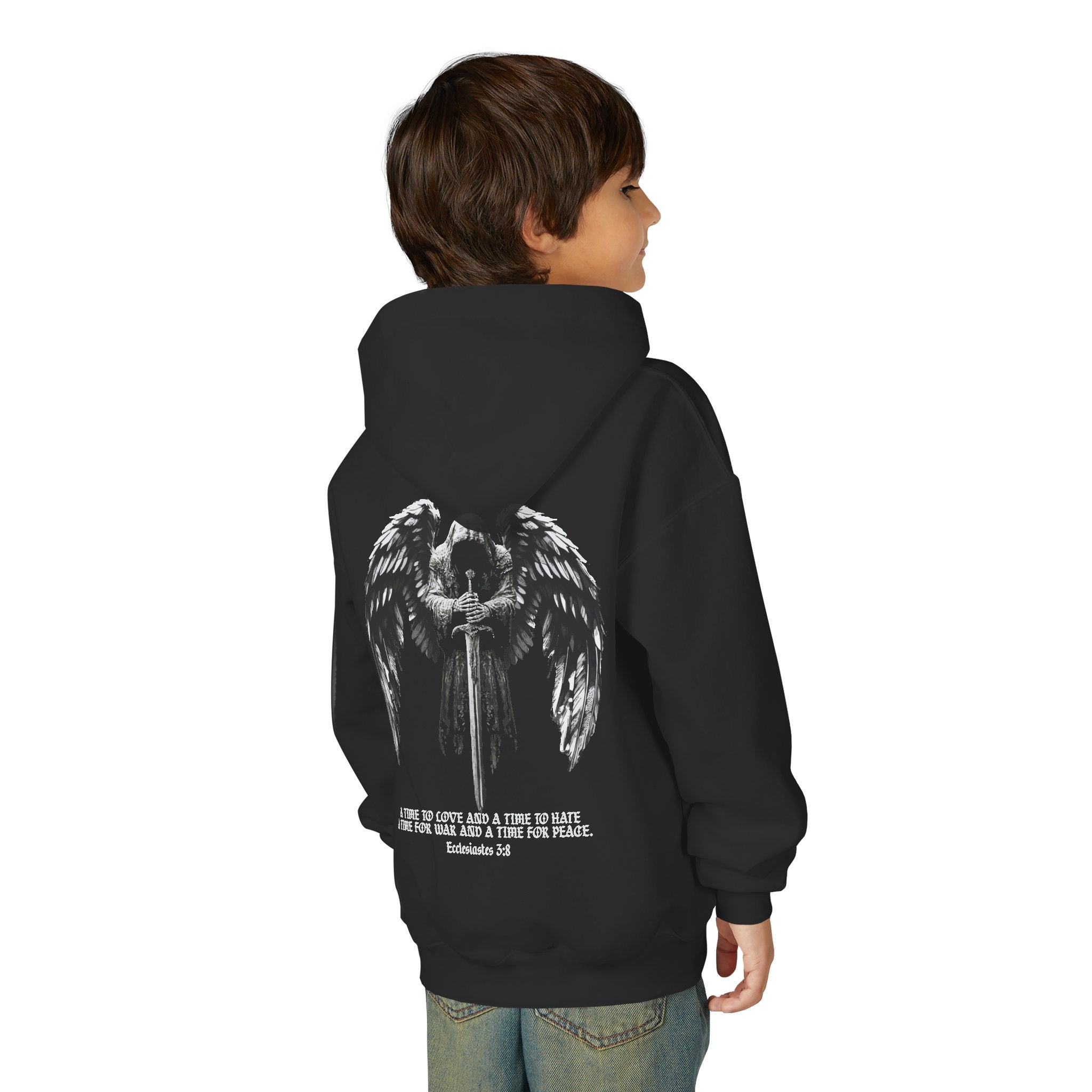 A Time For War Ecclesiastes Youth Hoodie