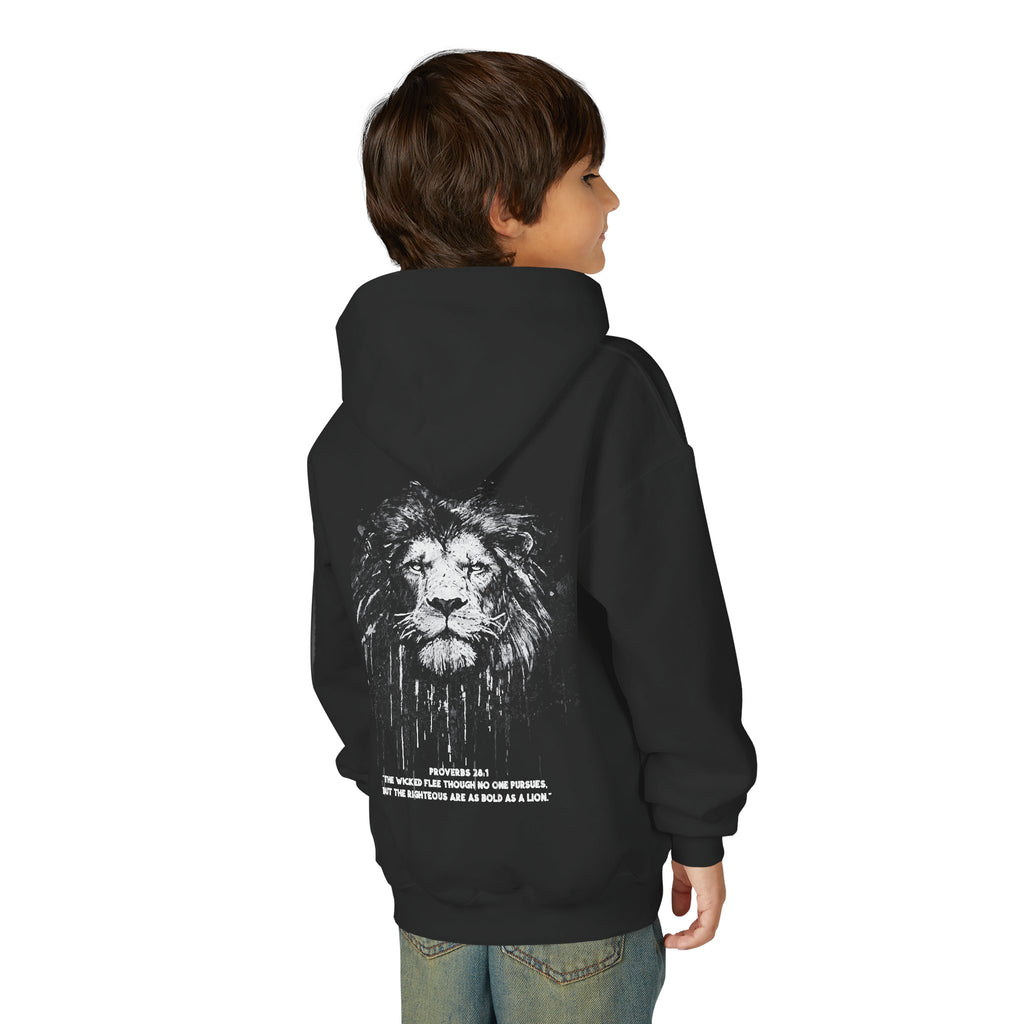Lion of Judah - Joshua 1:9 Youth Hoodie