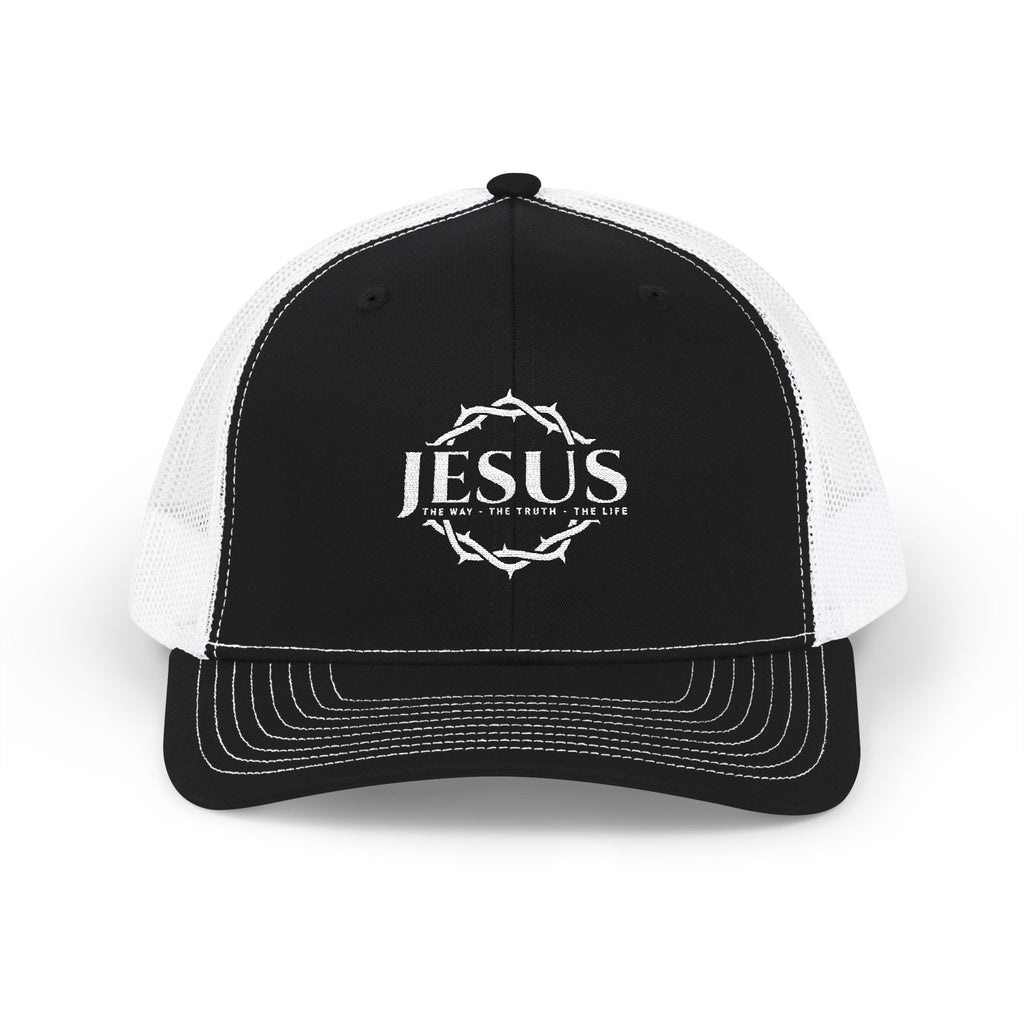 Jesus: The Way, Truth, Life Richardson Snapback Hat