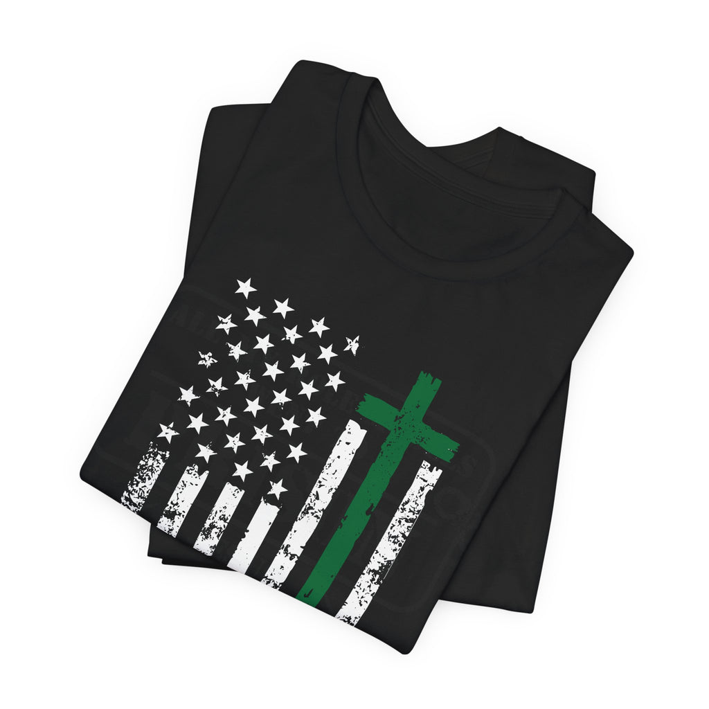 Faith Over Fear Military Tribute T-Shirt