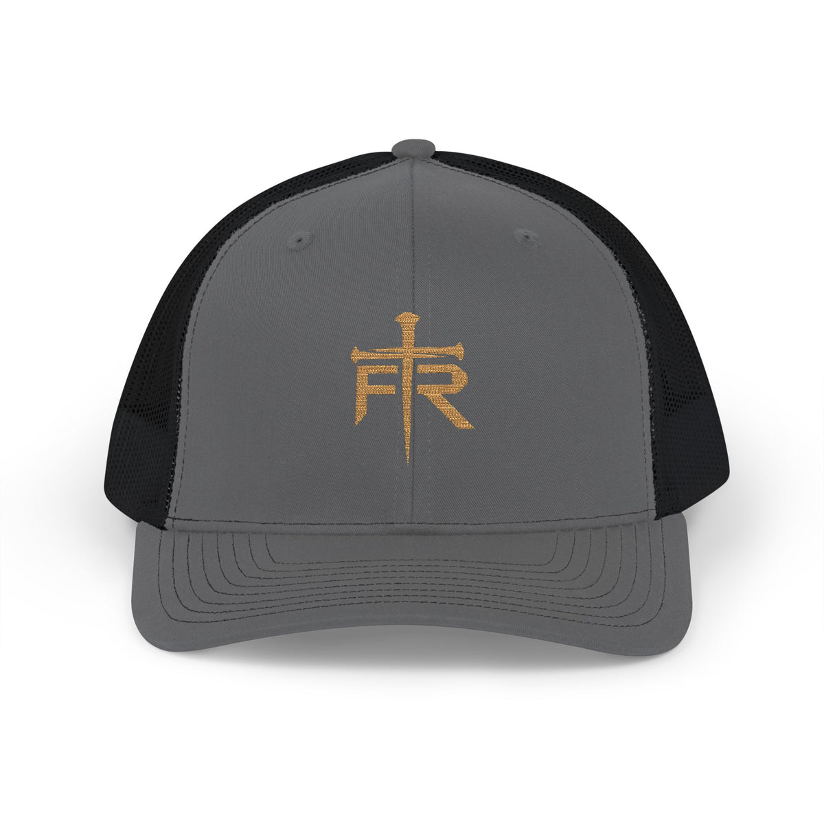 Forged Remnant "FR" Logo Richardson 112 Snapback — Gold