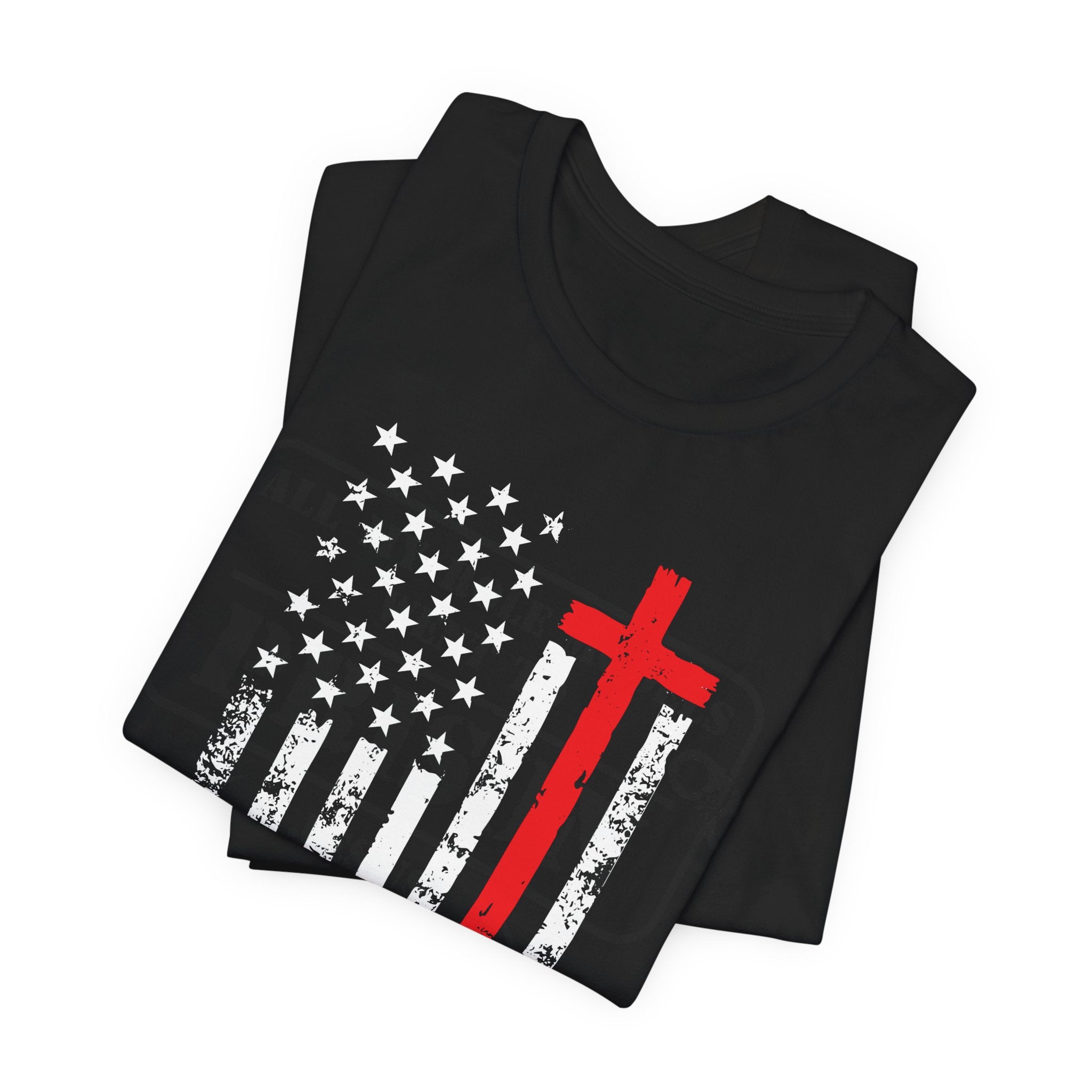 Faith Over Fear Firefighter Tribute T-Shirt