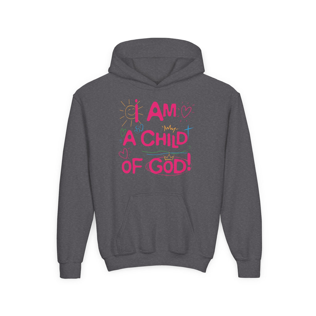 I Am a Child of God Youth Hoodie