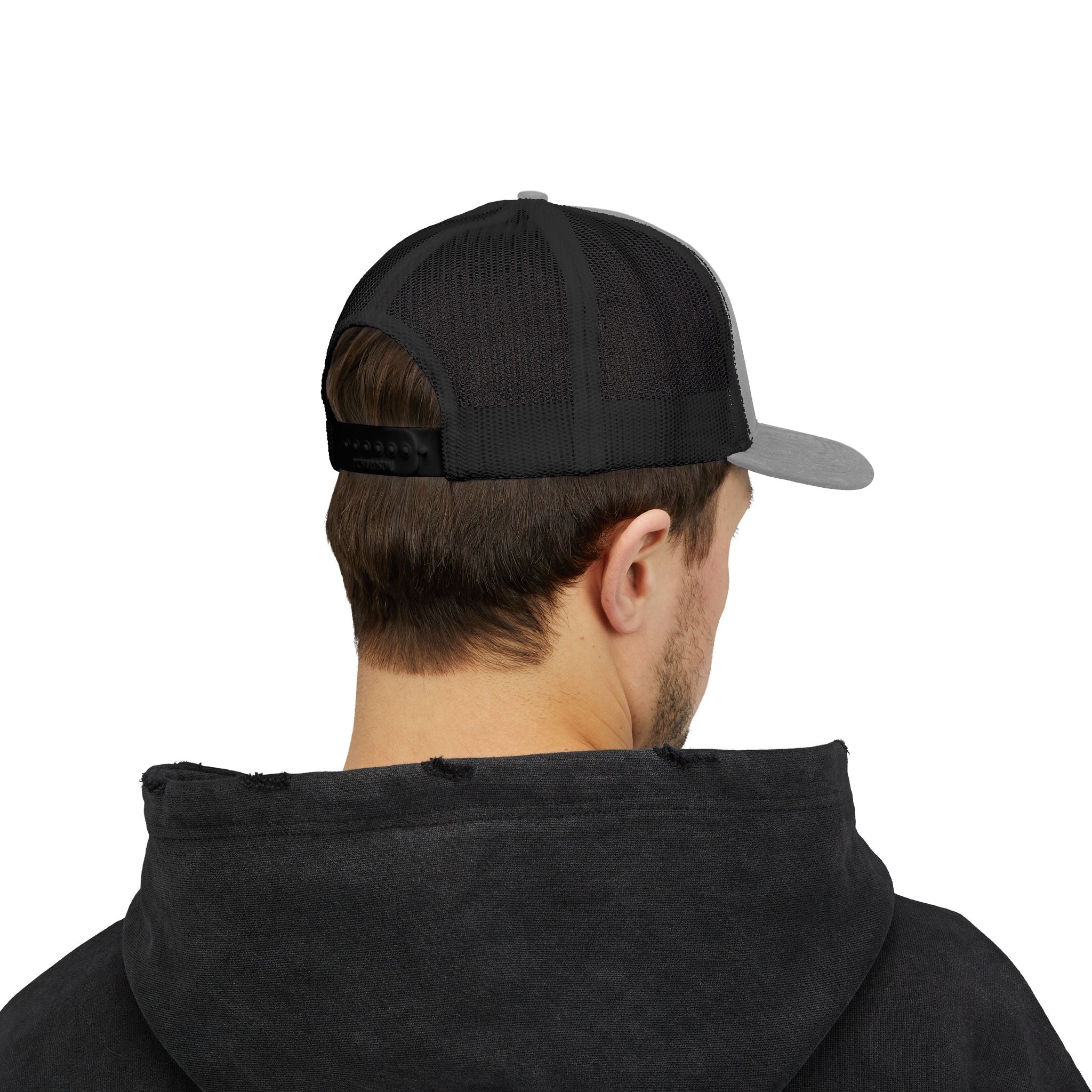 White Nail Cross  Snapback Hat
