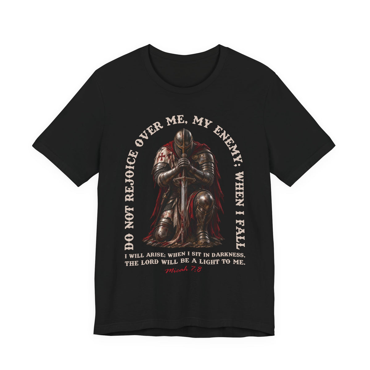 Micah 7:8 Armor of Light Men's Premium Tee