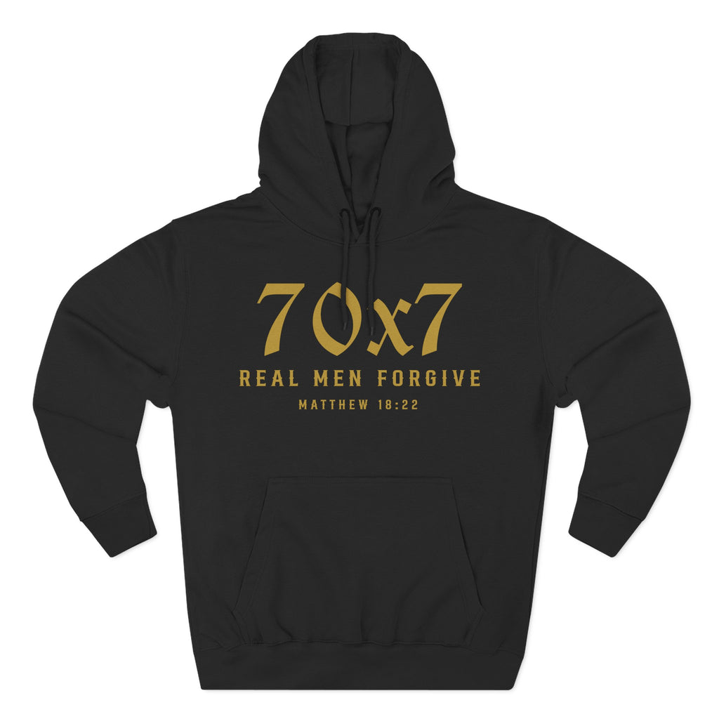 70x7 – Real Men Forgive Premium Hoodie
