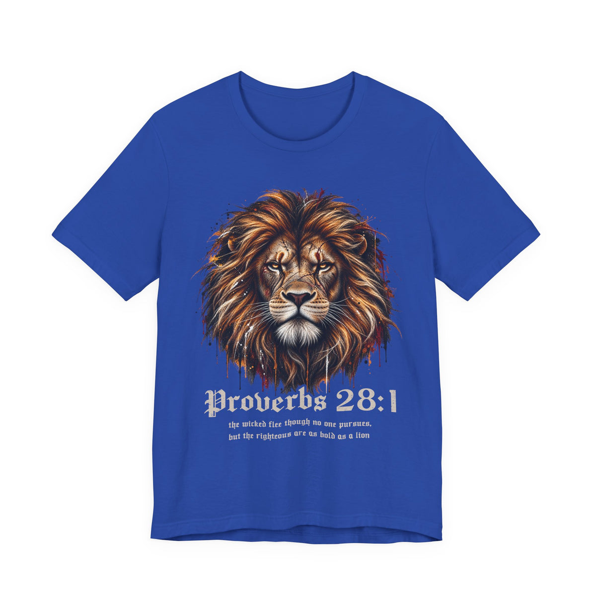 Lion of Judah - Joshua 1:9 Men's Premium Tee