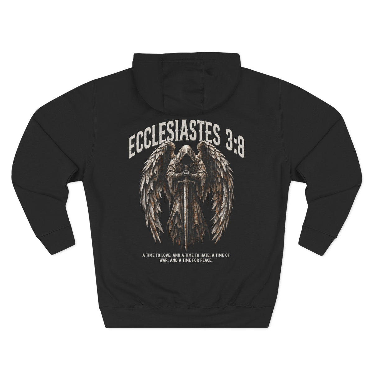 Time For War Ecclesiastes Men's Hoodie