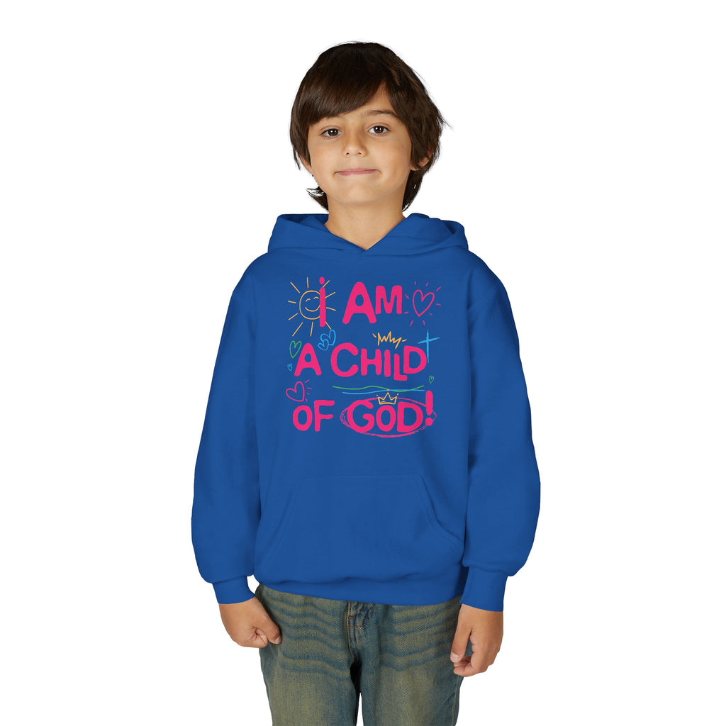 I Am a Child of God Youth Hoodie