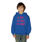 I Am a Child of God Youth Hoodie