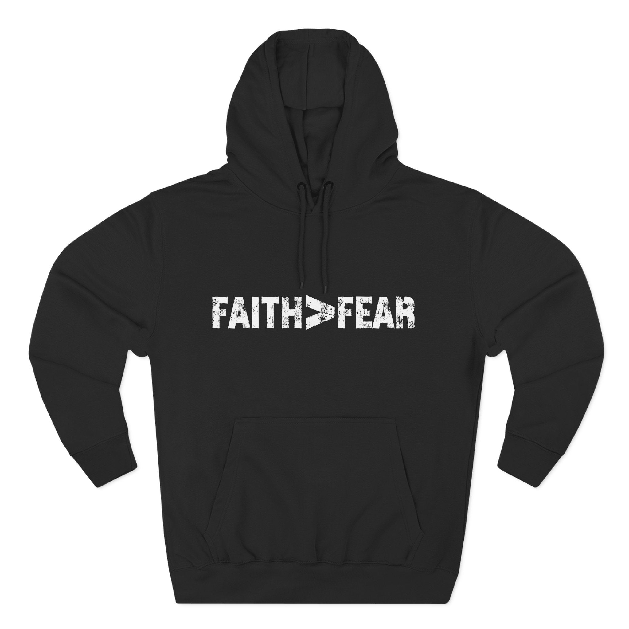 Faith > Fear Men's Hoodie