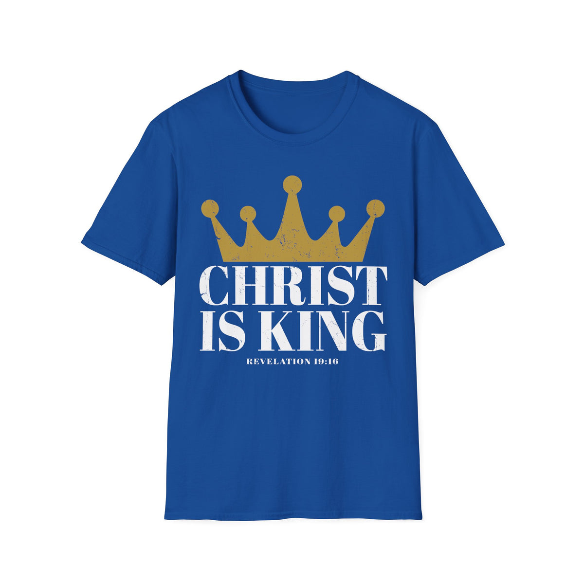 Christ Is King Premium Christian Tee