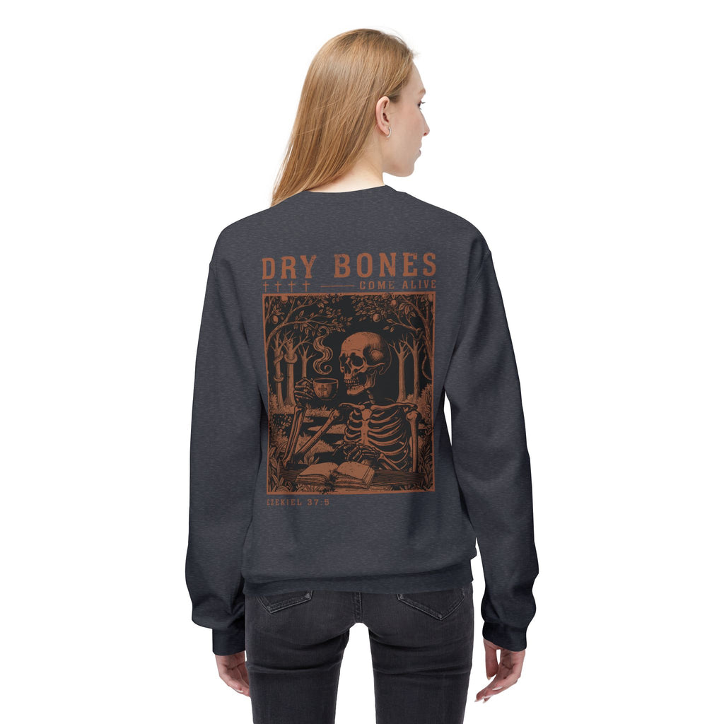 Dry Bones Come Alive Premium Vintage Gold Sweatshirt
