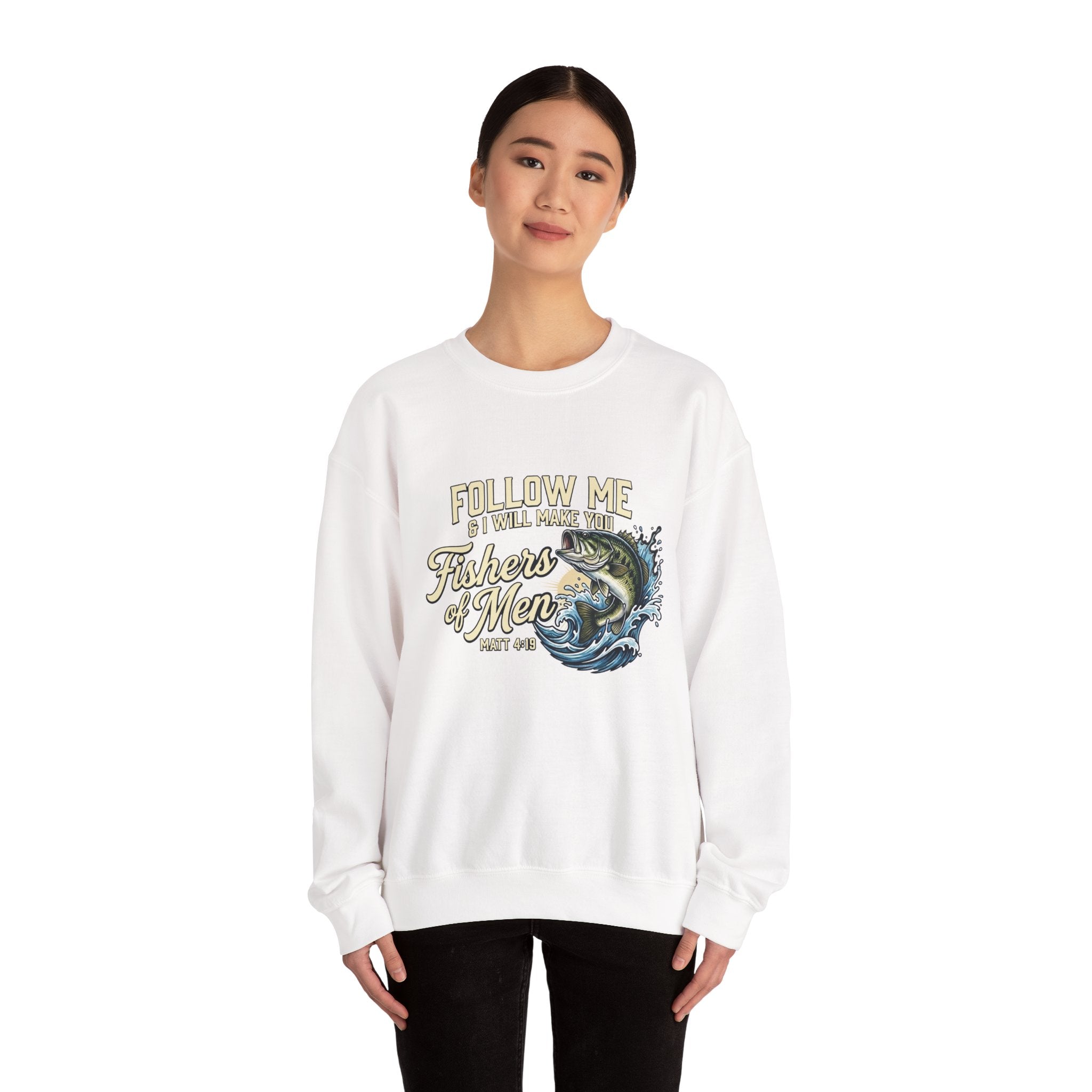 Fishers of Men Matthew 4:19 Sweatshirt