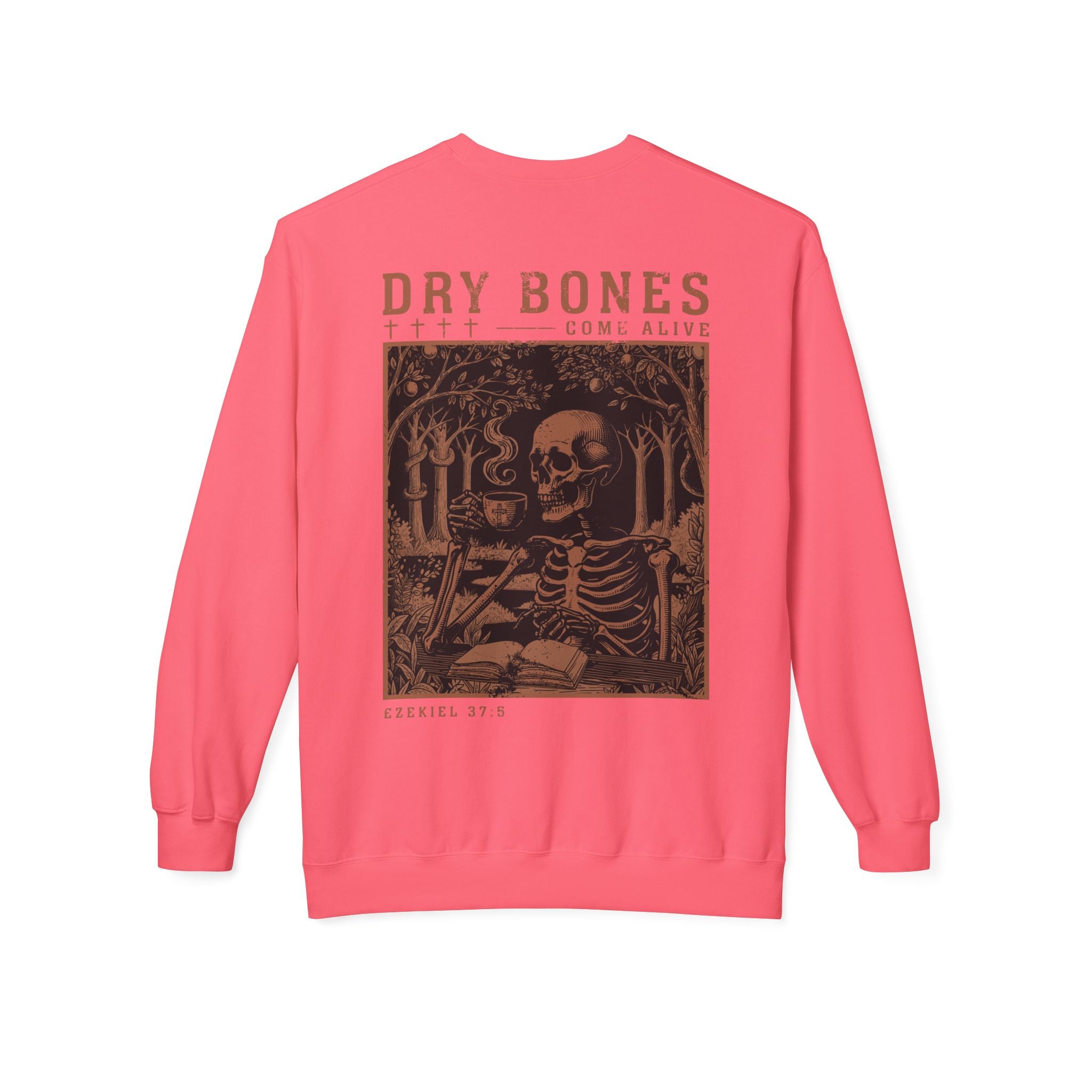 Dry Bones Come Alive Premium Vintage Gold Sweatshirt
