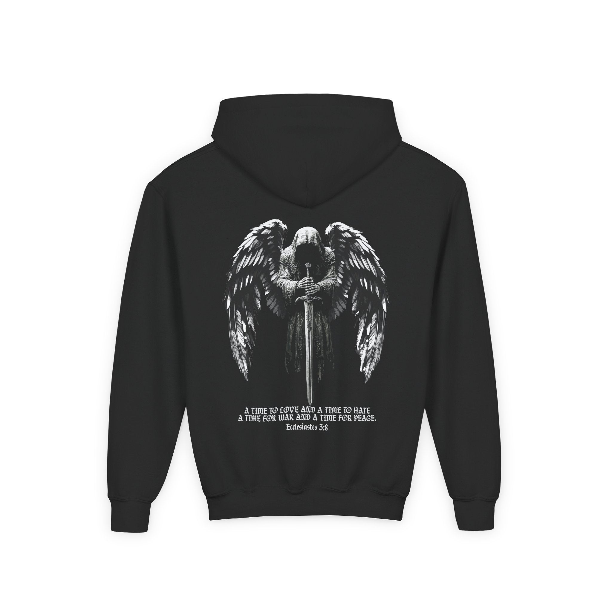 A Time For War Ecclesiastes Youth Hoodie