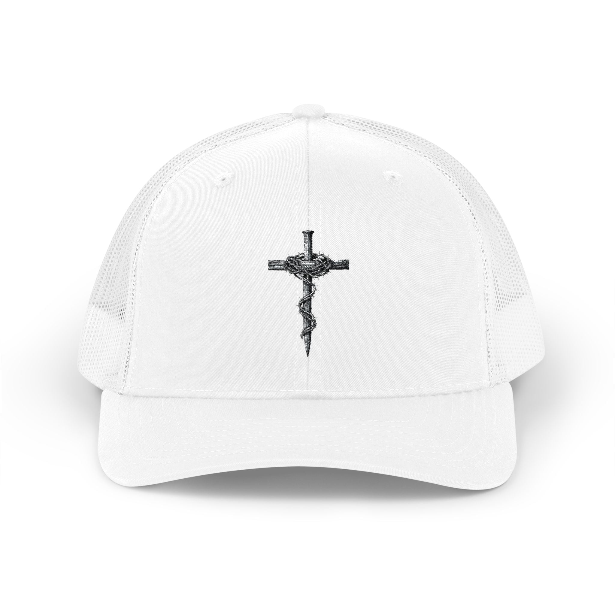 Thorn Nail Cross Snapback Hat