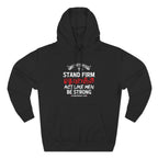 Stand Firm in the Faith Men's hoodie
