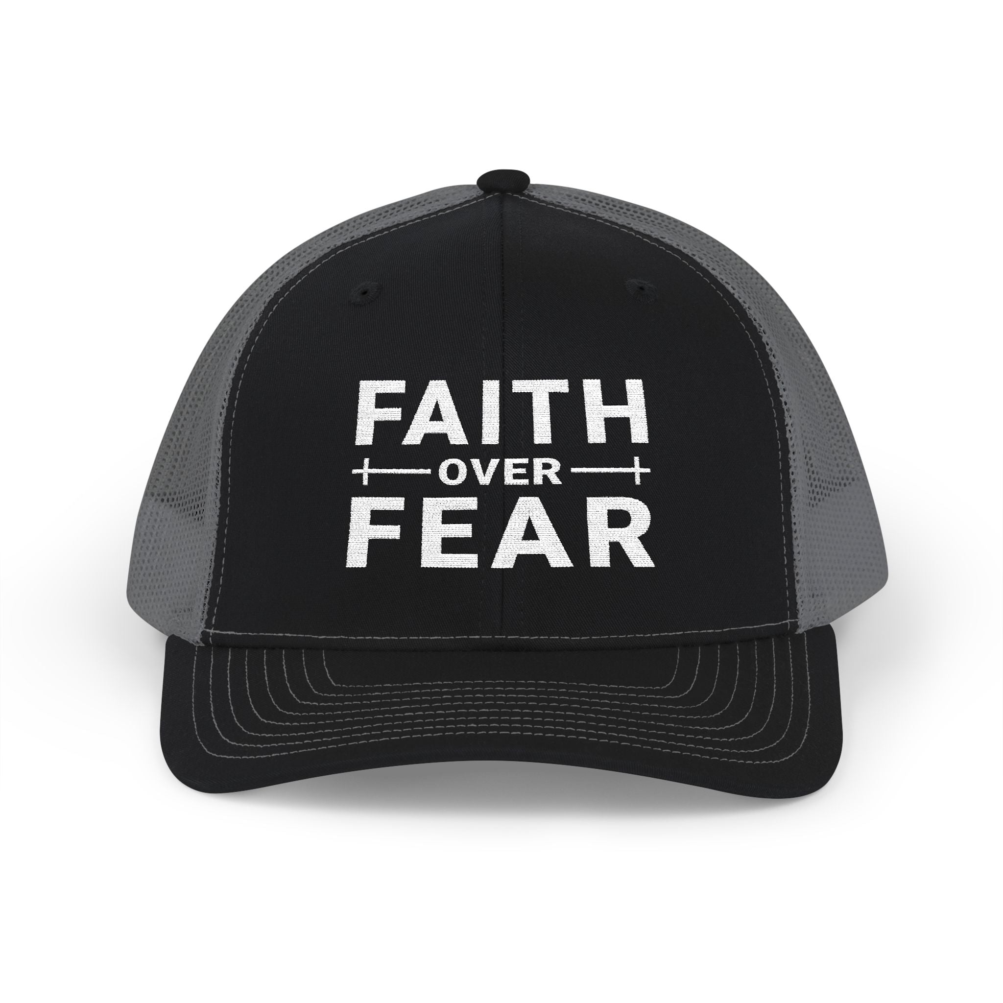 Faith Over Fear Richardson Snapback Hat