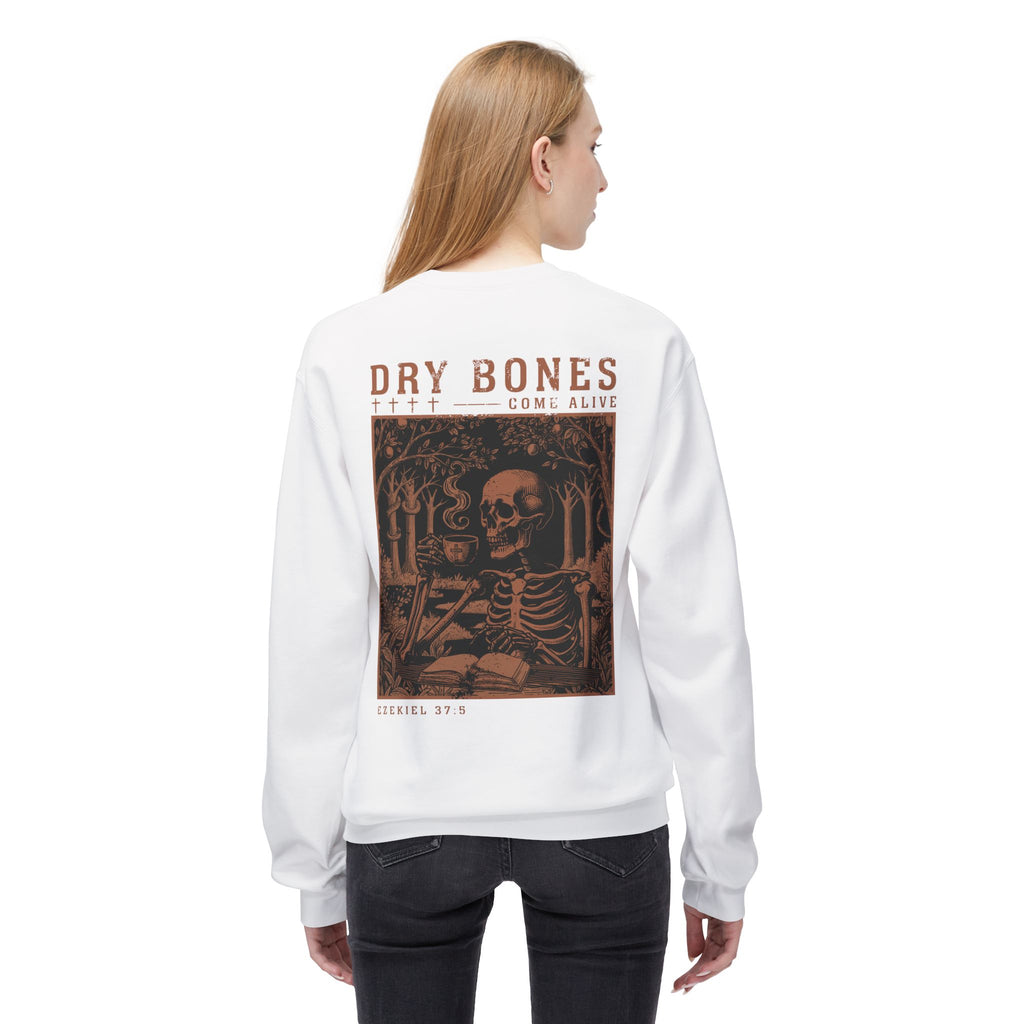 Dry Bones Come Alive Premium Vintage Gold Sweatshirt