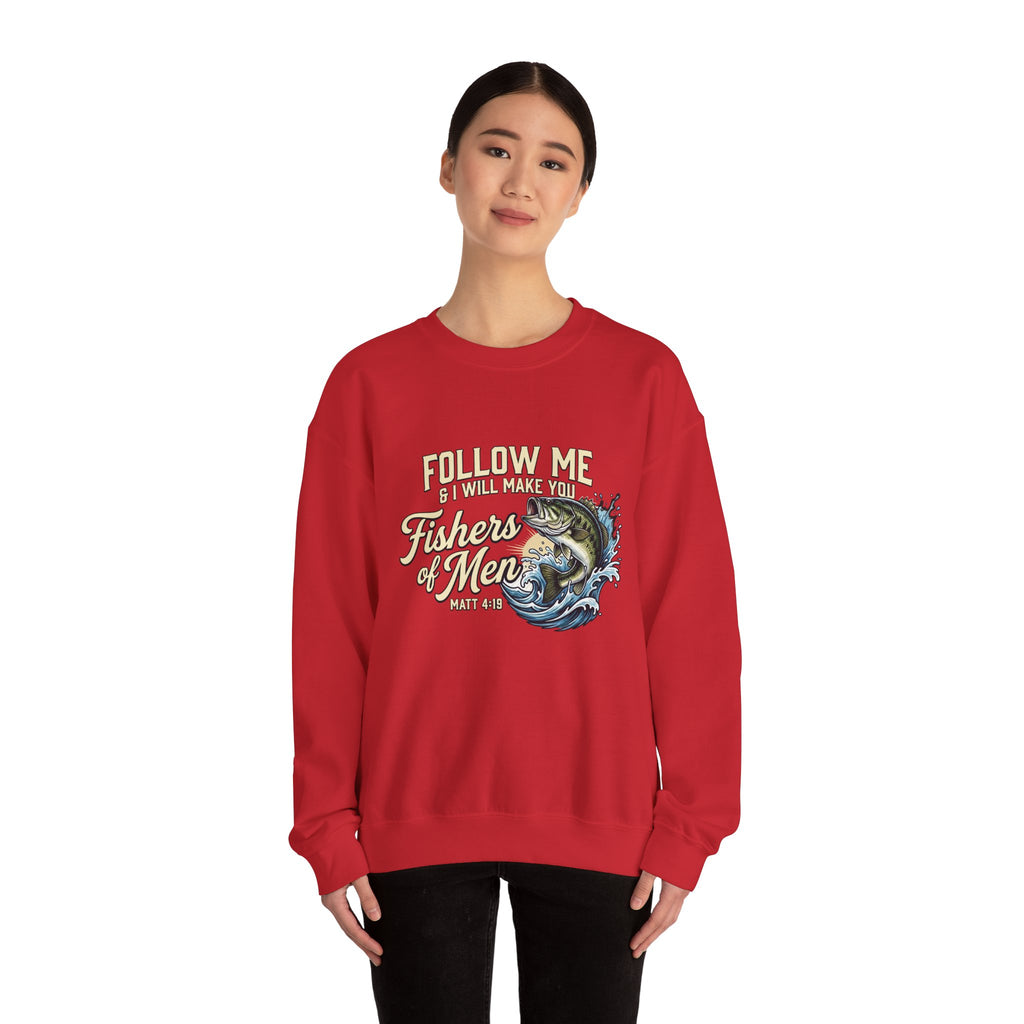 Fishers of Men Matthew 4:19 Sweatshirt