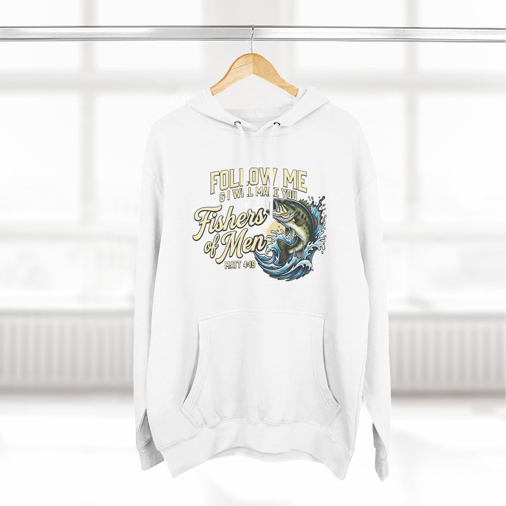 Fishers of Men Matthew 4:19 Hoodie