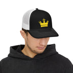 Cross & Crown Gold Richardson 112 Premium Snapback Hat
