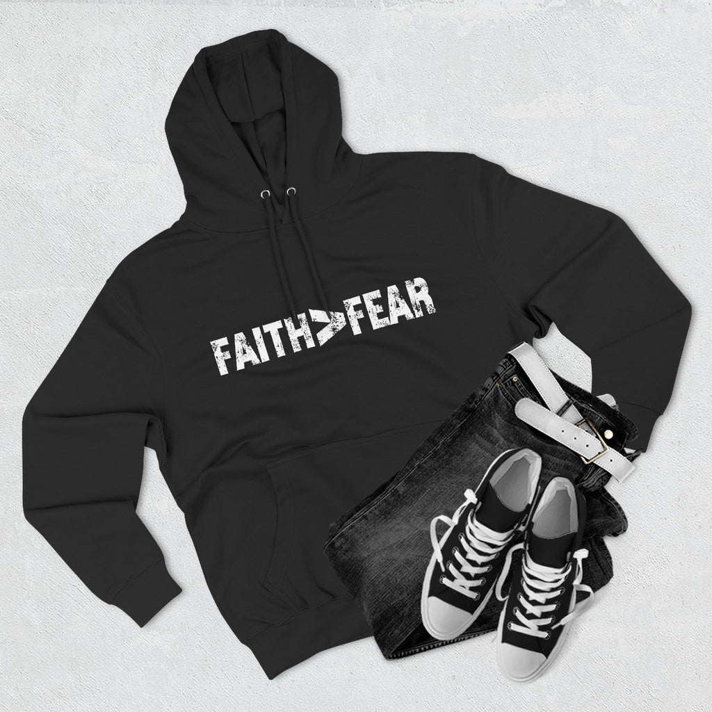 Faith > Fear Men's Hoodie