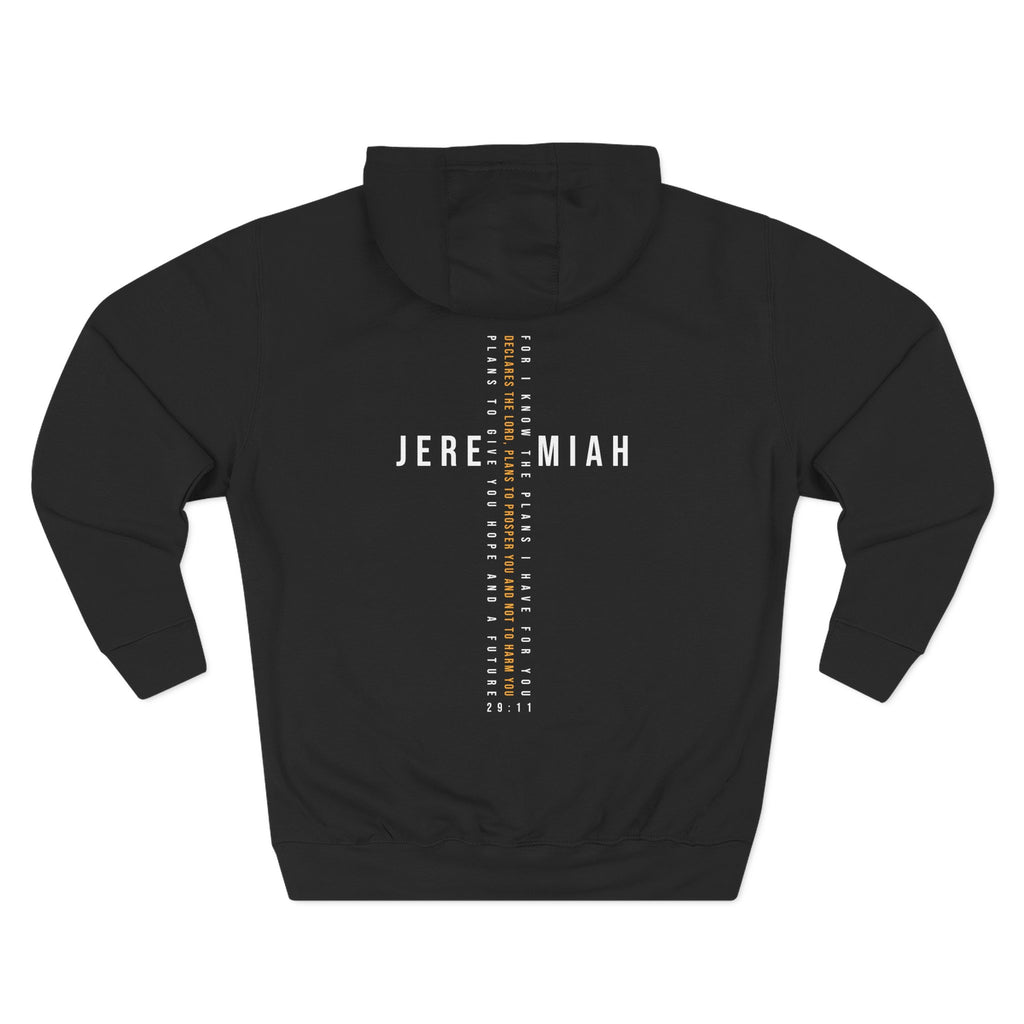 For I know the Plans Jeremiah 29:11 Hoodie