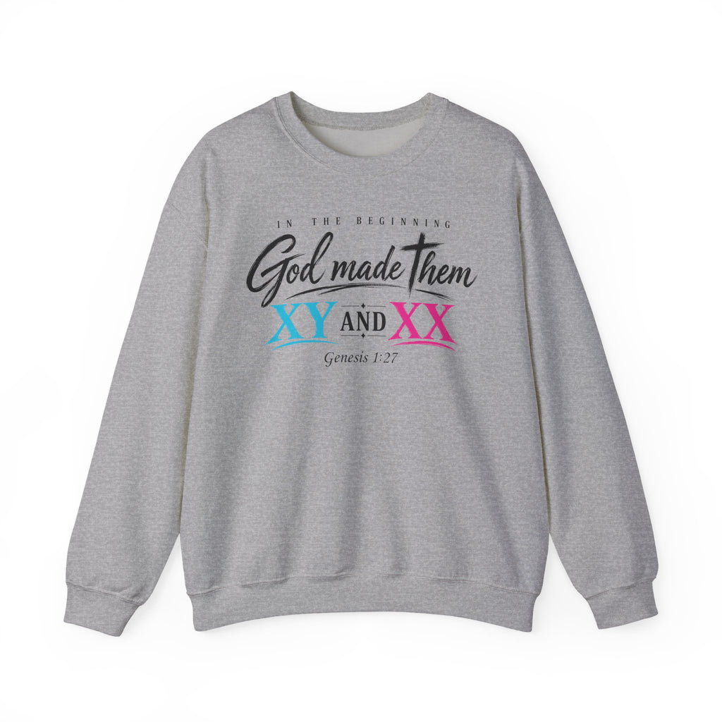 God Made Them XY And XX Sweatshirt