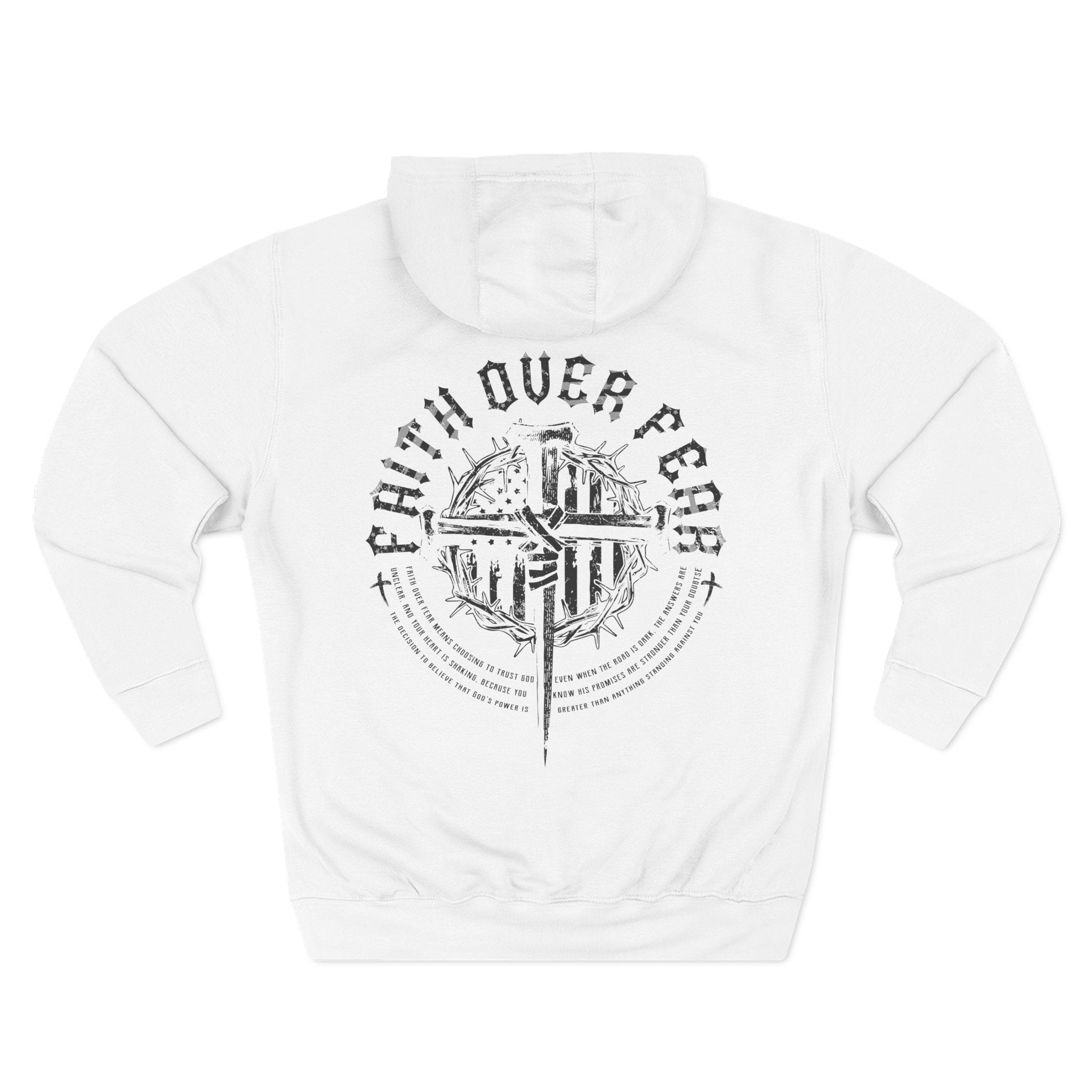 Faith Over Fear Crown of Thorns Hoodie