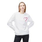 Love Never Fails Valentines Day Sweatshirt