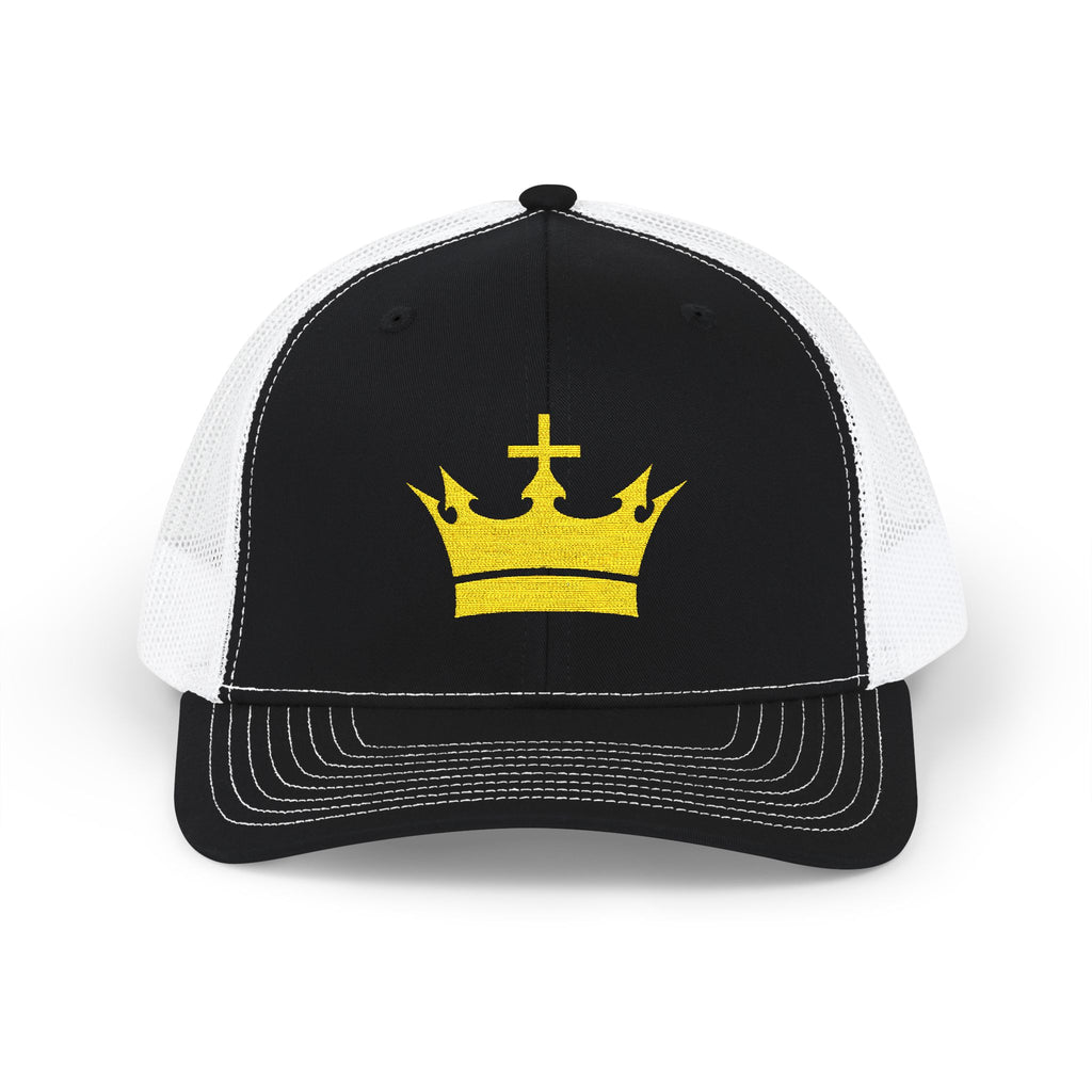 Cross & Crown Gold Richardson 112 Premium Snapback Hat