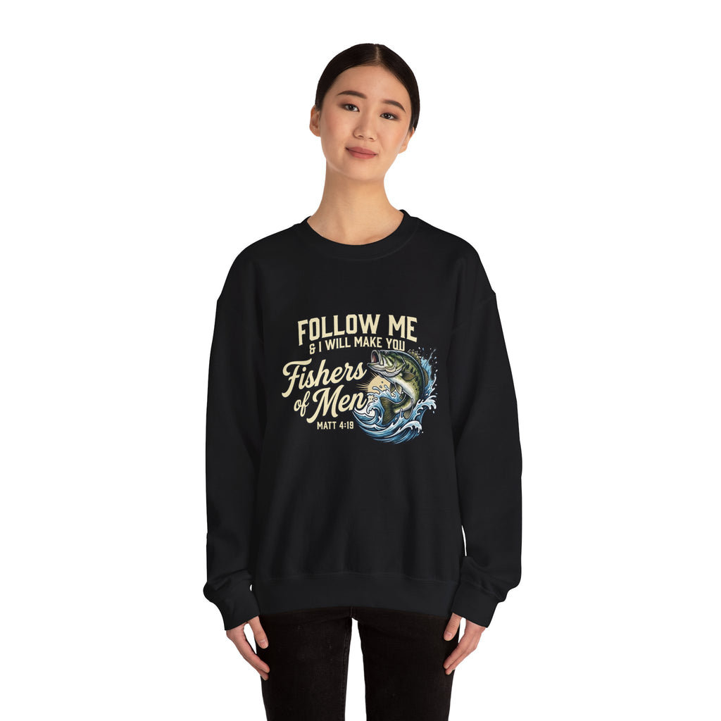 Fishers of Men Matthew 4:19 Sweatshirt