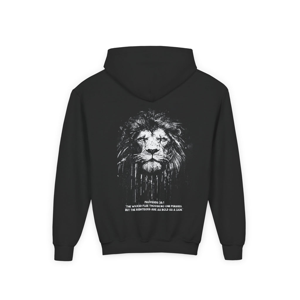 Lion of Judah - Joshua 1:9 Youth Hoodie