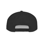 Redeemed Cross Flat Bill Snapback Hat — Christian Faith Baseball Cap