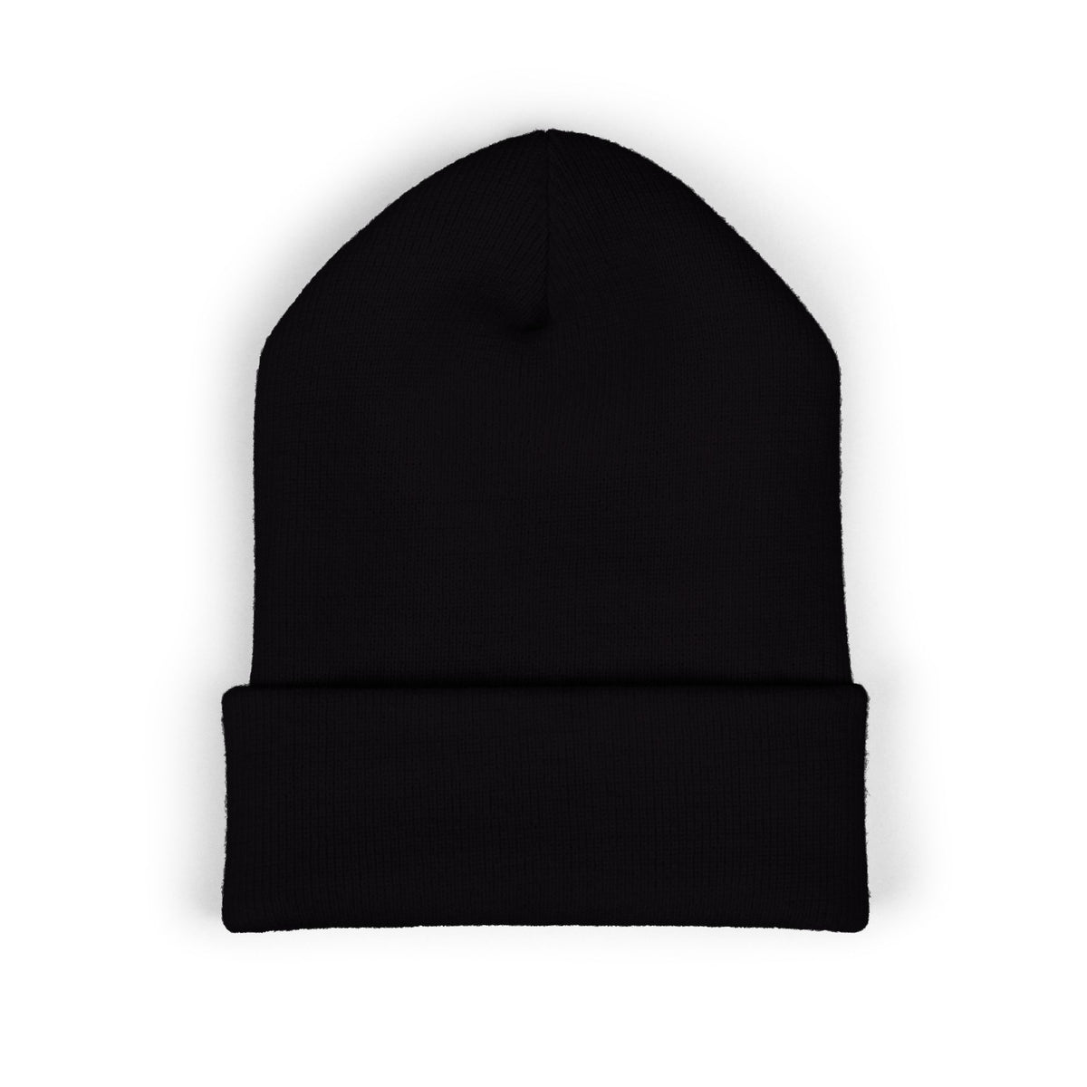 Forged Remnant Beanie — Classic Black Knit Hat