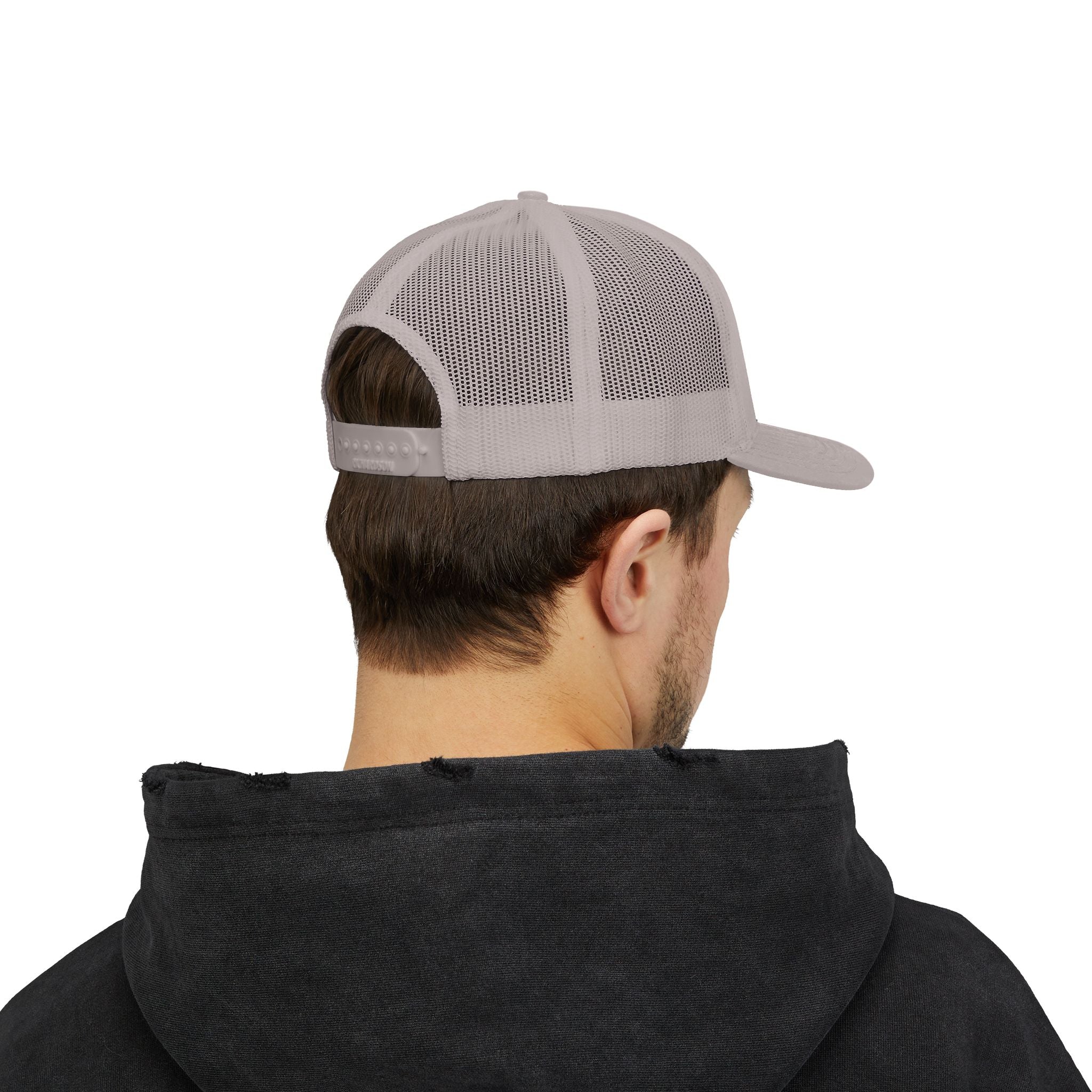 Nail Cross Snapback Trucker Hat