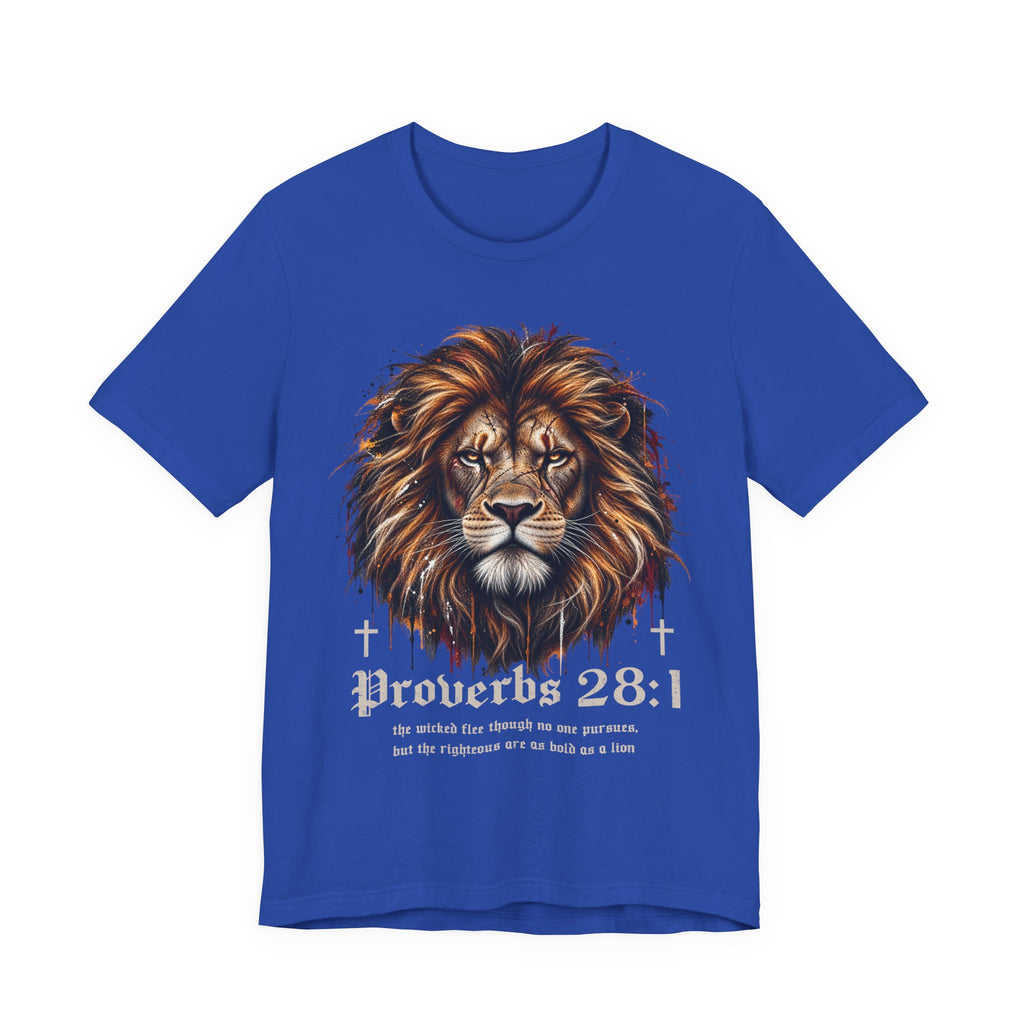 Lion of Judah - Joshua 1:9 Men's Premium Tee