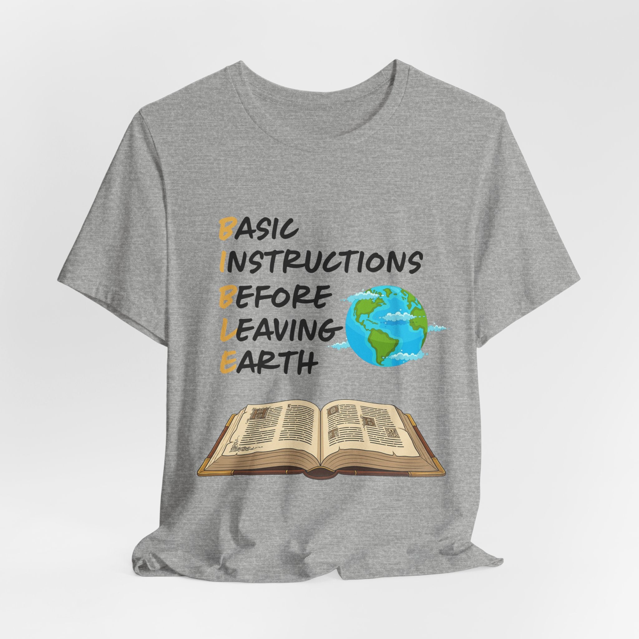 Basic Instructions Before Leaving Earth T-Shirt