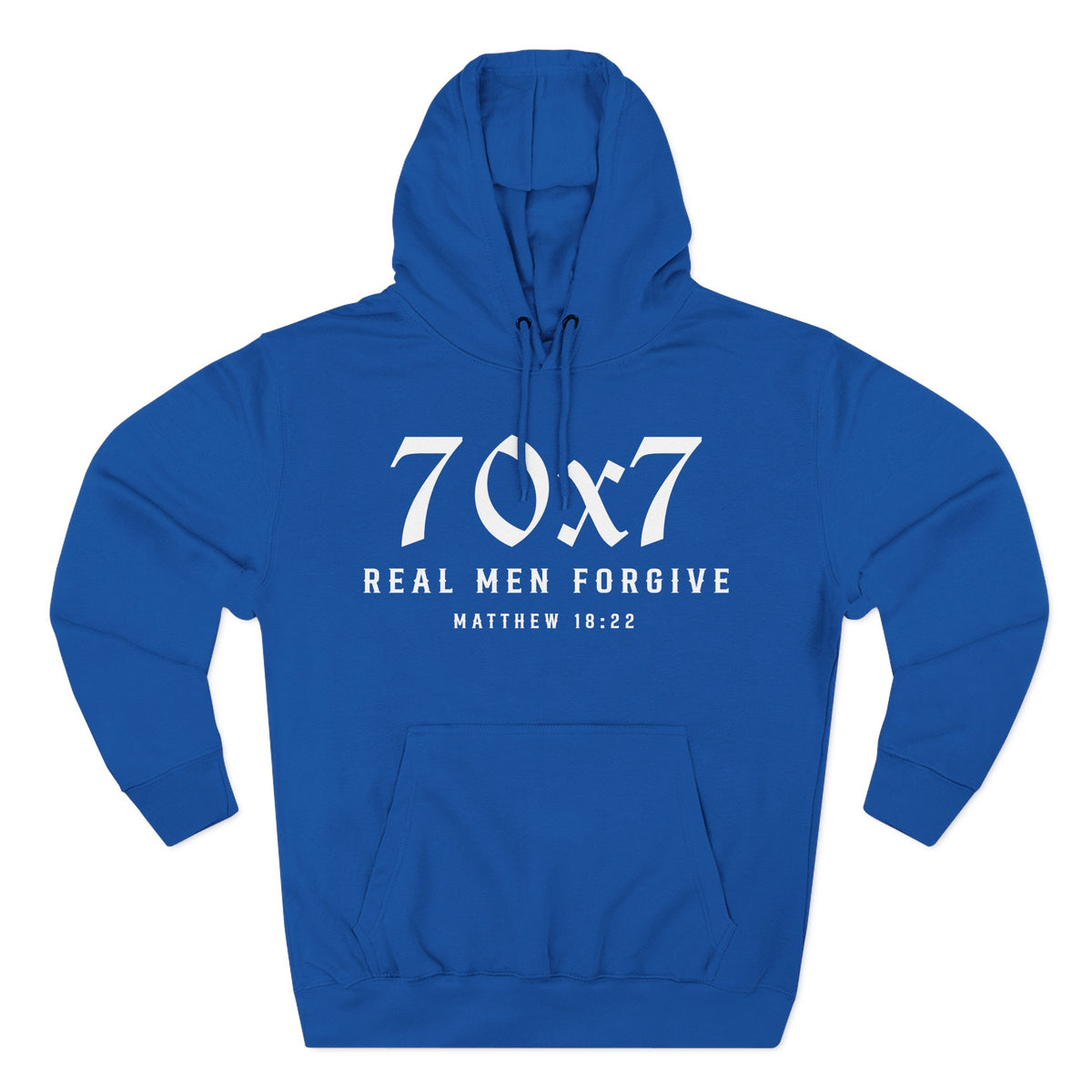 70x7 – Real Men Forgive Premium Hoodie