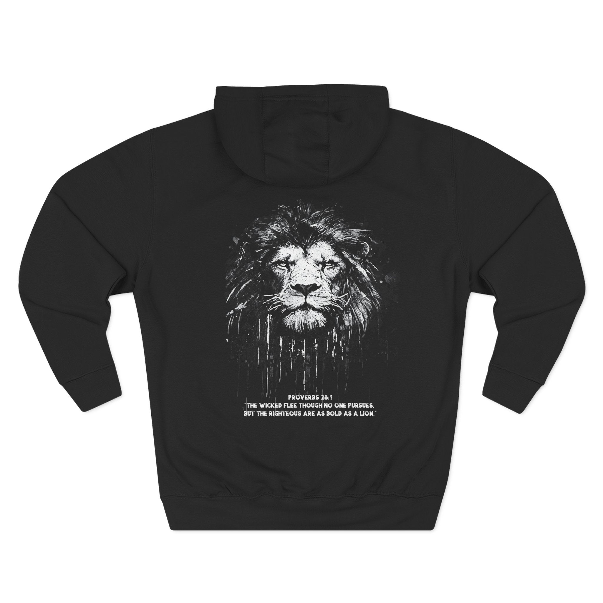 Lion Of Judah - Joshua 1:9 Men's Hoodie