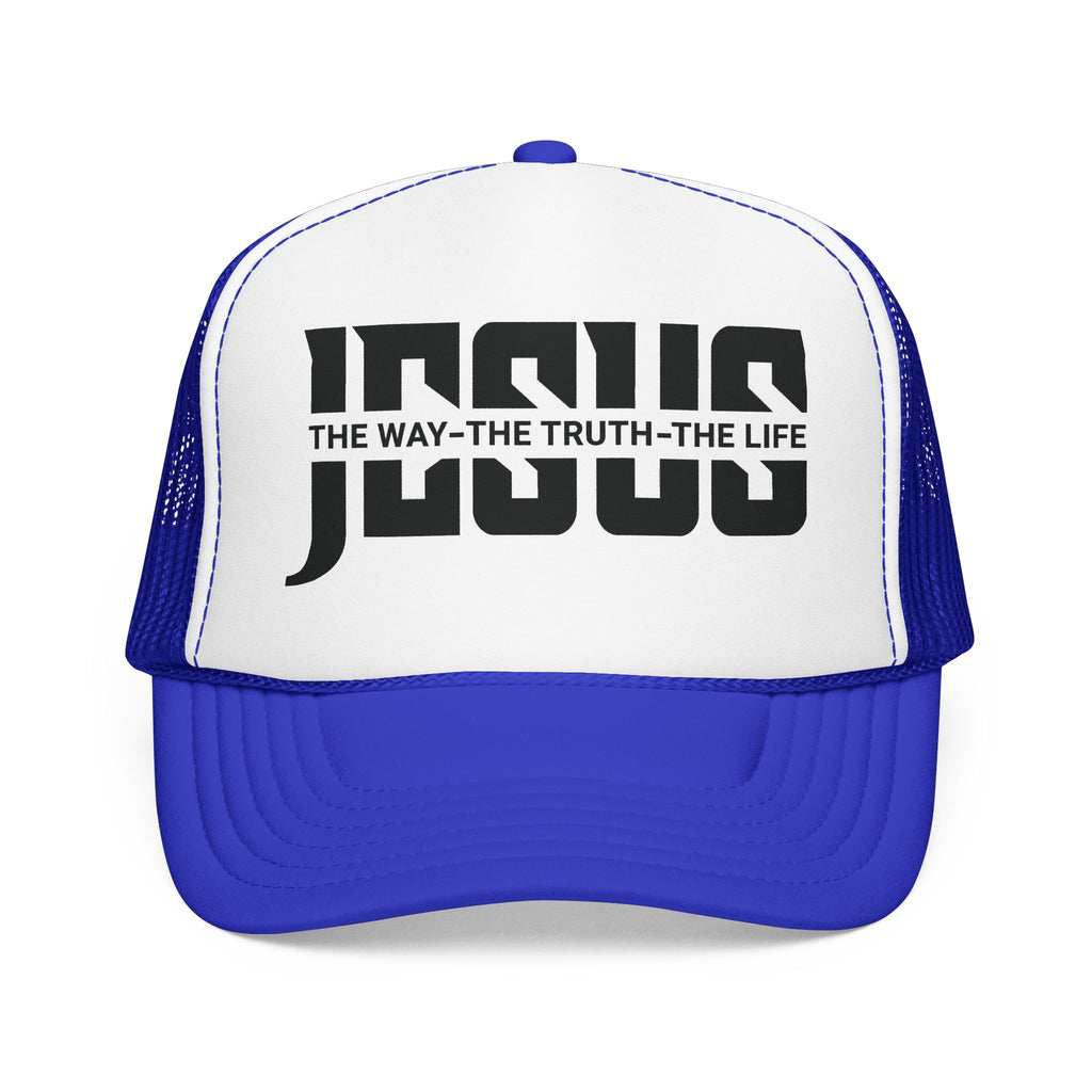 Jesus — The Way, The Truth, The Life" Trucker Hat